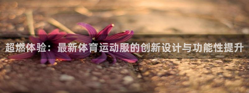 利记官方正版app神州：超燃体验：最新体育运动服的创