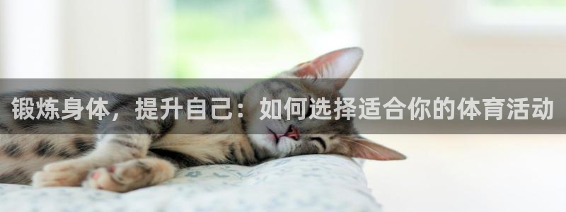 利记网址是多少：锻炼身体，提升自己：如何选择适合你的体育活动